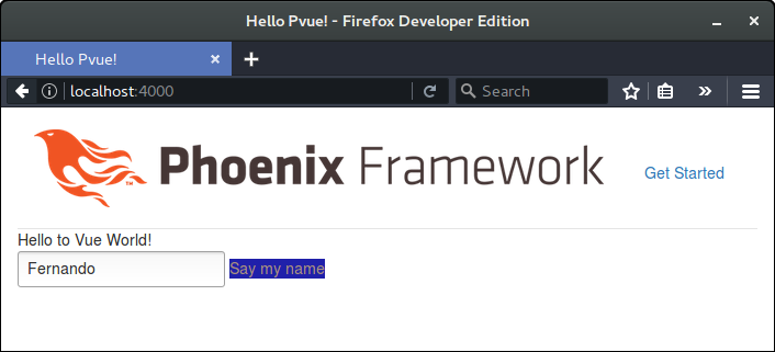 Phoenix - Our First Single File Component